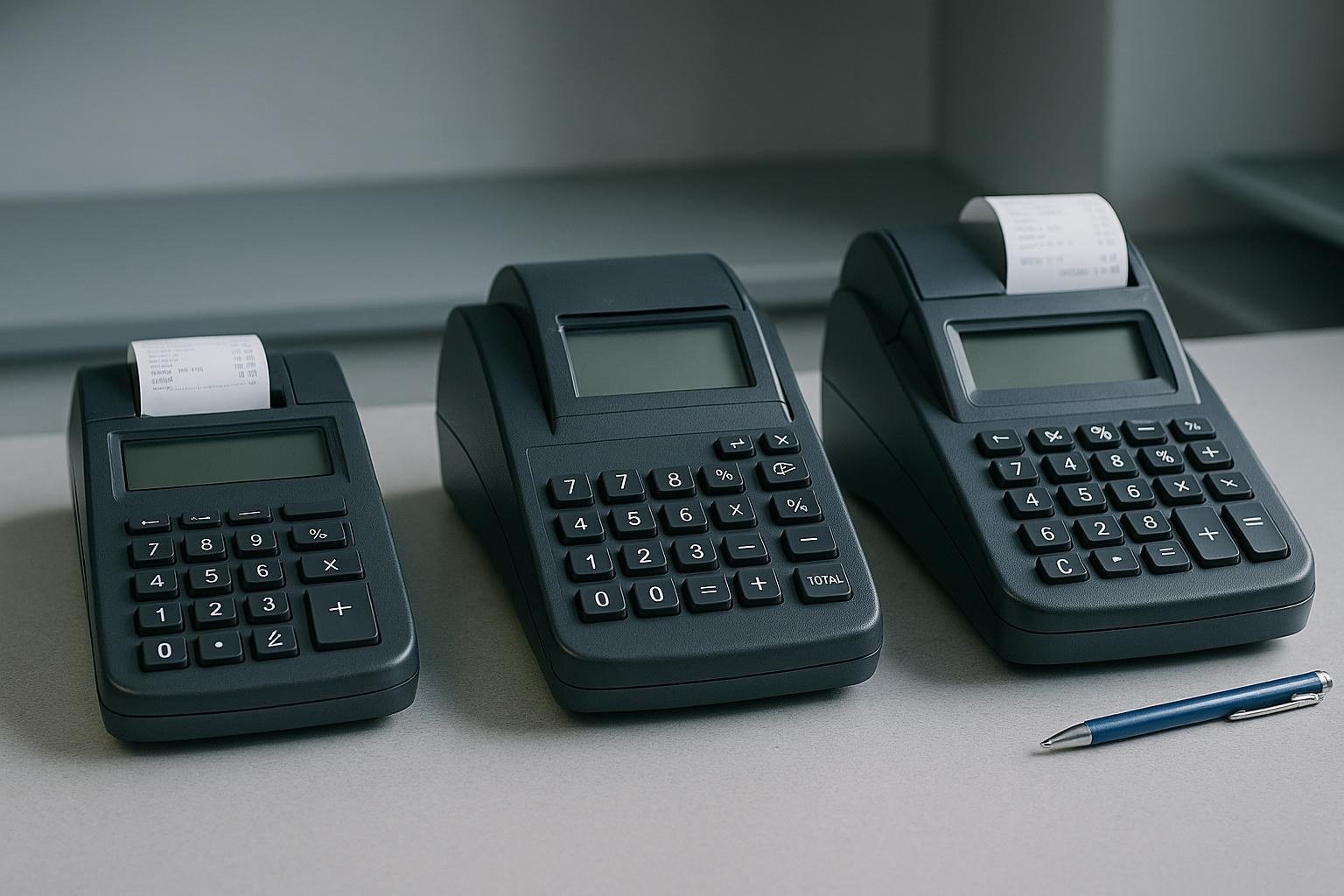 Касови апарати Datecs, Daisy и Tremol на една маса